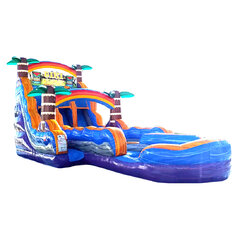Tiki Plunge Dual Lane